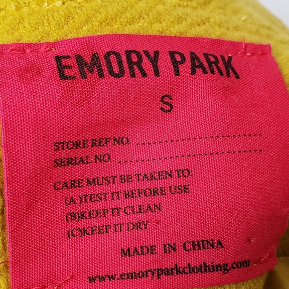 Stitch Fix Emory Park Fix Yellow Moto Jacket - Picture 10 of 13